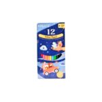Kreati 7" Hexagon Colour Pencils – 12 Colours